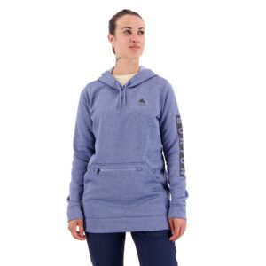 Burton Oak Long Hoodie Azul L Mujer