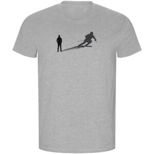 Kruskis Shadow Ski Eco Short Sleeve T-shirt Gris 3XL Hombre