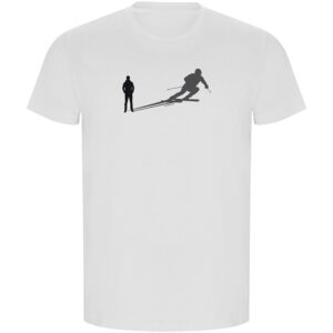 Kruskis Shadow Ski Eco Short Sleeve T-shirt Blanco 3XL Hombre