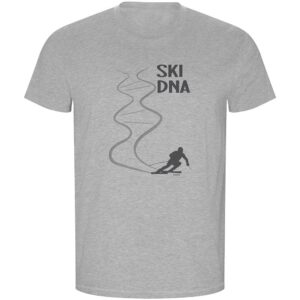 Kruskis Ski Dna Eco Short Sleeve T-shirt Gris S Hombre