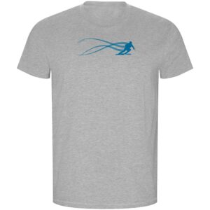 Kruskis Stella Ski Eco Short Sleeve T-shirt Gris 3XL Hombre