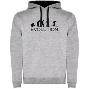 Kruskis Evolution Ski Two-colour Hoodie Gris L Hombre