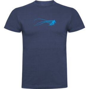 Kruskis Stella Ski Short Sleeve T-shirt Azul XL Hombre