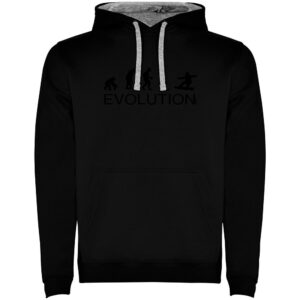 Kruskis Evolution Snowboard Two-colour Hoodie Negro 2XL Hombre