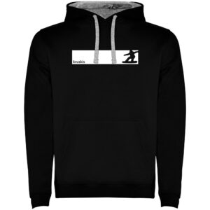Kruskis Frame Snowboard Two-colour Hoodie Negro XL Hombre