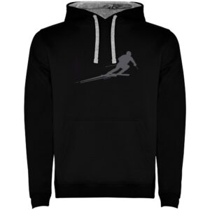 Kruskis Shadow Ski Two-colour Hoodie Negro XL Hombre