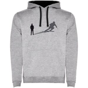 Kruskis Shadow Ski Two-colour Hoodie Gris XL Hombre