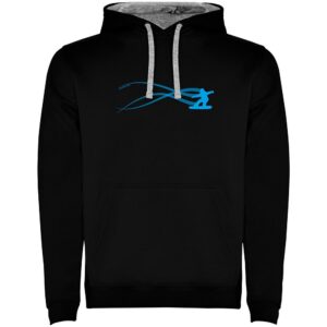 Kruskis Stella Snow Two-colour Hoodie Negro L Hombre