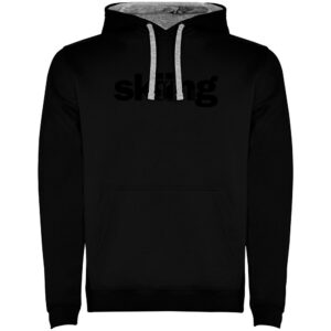 Kruskis Word Skiing Two-colour Hoodie Negro 2XL Hombre