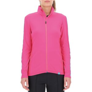 Uyn Hangout 2nd Full Zip Sweatshirt Rosa M Mujer