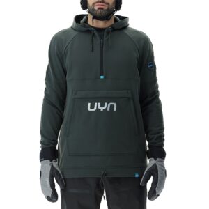 Uyn Jump 2nd Half Zip Hoodie Verde S Hombre
