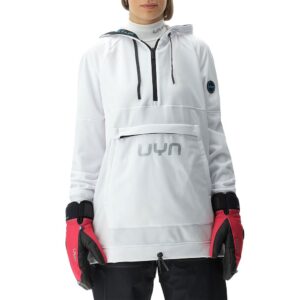 Uyn Jump 2nd Half Zip Hoodie Blanco M Mujer