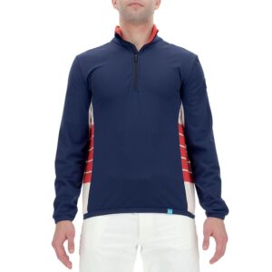 Uyn Natyon Ribs 2nd Half Zip Sweatshirt Azul XL Hombre