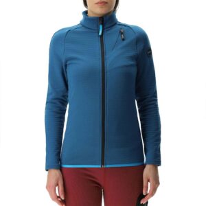 Uyn Ridge 2nd Full Zip Sweatshirt Azul XL Mujer