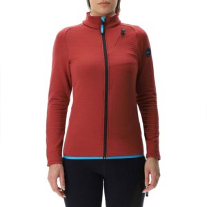 Uyn Ridge 2nd Full Zip Sweatshirt Rojo,Negro M Mujer