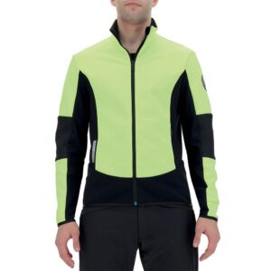Uyn Venture Softshell Full Zip Sweatshirt Amarillo,Negro XL Hombre