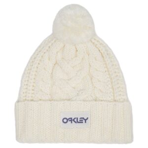 Oakley Apparel Harper Pom Beanie Beige Mujer