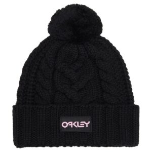 Oakley Apparel Harper Pom Beanie Negro Mujer