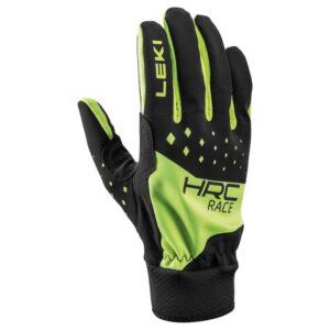 Leki Alpino Hrc Race Gloves Amarillo,Negro 8 Hombre