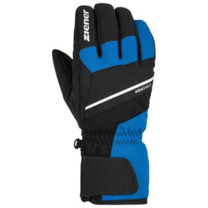 Ziener Gezim As Gloves Azul,Negro 8.5 Hombre