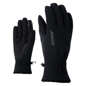Ziener Ibrana Touch Gloves Negro 7.5 Mujer