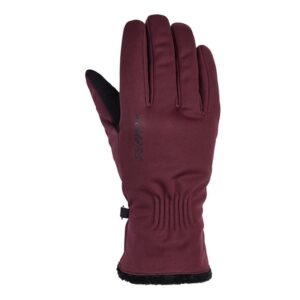 Ziener Ibrana Touch Gloves Rojo 7.5 Mujer