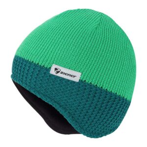 Ziener Igosch Mini Youth Beanie Verde XS Niño