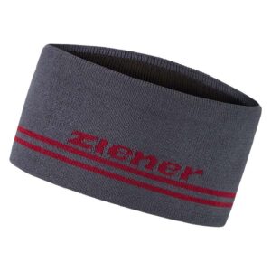 Ziener Ilyasu Headband Gris Unisex Hombre