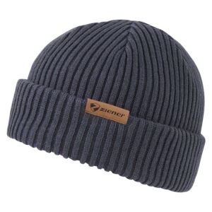 Ziener Ipu Beanie Gris Unisex Hombre