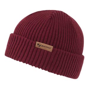 Ziener Ipu Beanie Rojo Unisex Hombre