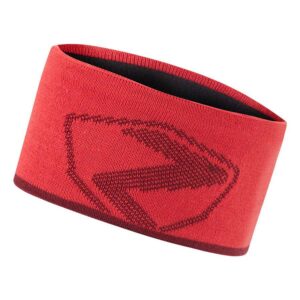Ziener Irlan Headband Rojo Unisex Hombre
