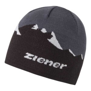Ziener Isiah Beanie Negro Unisex Hombre