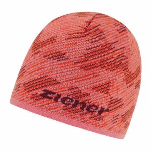 Ziener Isiah Beanie Rosa Unisex Hombre