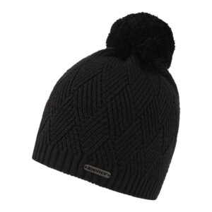 Ziener Ixia Beanie Negro Unisex Hombre