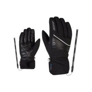 Ziener Kaika As Gloves Negro 8.5 Mujer