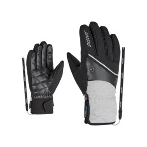 Ziener Kaika As Gloves Negro 8 Mujer