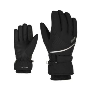 Ziener Kiana Gtx +gore Plus Warm Gloves Negro 8.5 Mujer