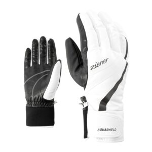 Ziener Kitty As Gloves Blanco 8.5 Mujer