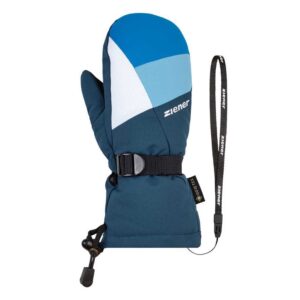 Ziener Lanic Gtx+gore Plus Warm Mittens Azul 5.5 Niño