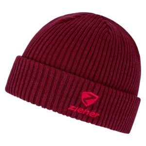 Ziener Ipus Beanie Rojo  Hombre