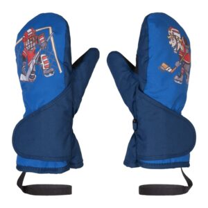 Ziener Lemmi Minis Mittens Azul 80cm Niño