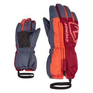 Ziener Leo Minis Gloves Rojo 92cm Niño