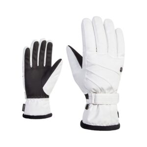 Ziener Kasa Gloves Blanco 8 Mujer