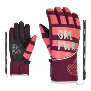 Ziener Liwa As Gloves Rojo 7 Niño
