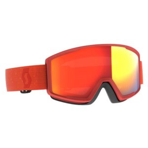 Scott Factor Pro Ski Goggles Rojo Enhancer Red Chrome/CAT2