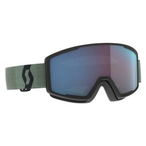 Scott Factor Pro Ski Goggles Verde Enhancer Blue Chrome/CAT2