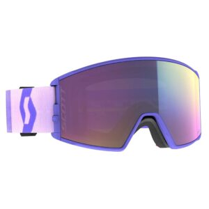 Scott React Ski Goggles Lila Enhancer Teal Chrome/CAT2