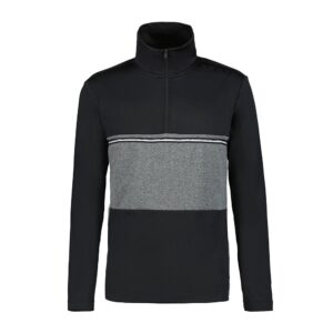 Luhta Kitinoja Half Zip Long Sleeve T-shirt Negro M Hombre