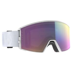 Scott React Ski Goggles Blanco Enhancer Teal Chrome/CAT2
