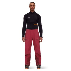 Mammut Haldigrat Hs Pants Rojo,Negro 46 / Regular Hombre